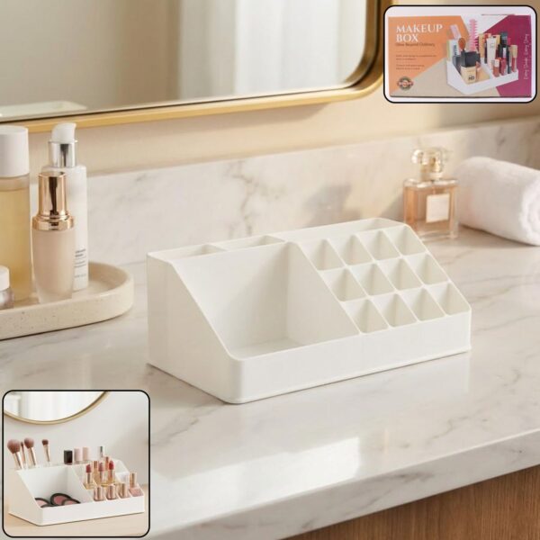 Makeup Organiser Cosmetic Makeup Lipstick Storage Box (1 Pc)