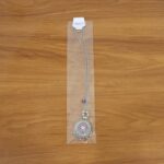 Antique Silver-Tone Oxidized Floral Mandala Pendant Necklace (1 Pc) - Image 8