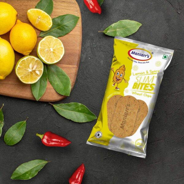 Maniarr's Lemon and Spicy Khakhra Mini Slim Bites 58g