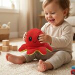 Reversible Octopus Mini Plush Toy  (1 Pc) - Image 4