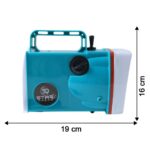 OMEGA 7800mAh Rechargeable LED Laser Torch Light (1 Pc) - Image 6