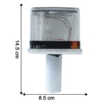 1200mAh Solar Powered LED Warning Beacon Light (1 Pc) - Image 6