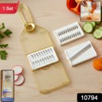 Multifunctional Vegetable Cutter Set with Interchangeable Blades - Image 2