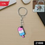 Cute Ice Cream Popsicle Shape Cartoon Keychain (1 Pc) - Image 2