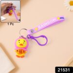 Cute Cartoon Duck Keychain (1 Pc) - Image 2