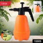 1.5L Heavy-Duty Plastic Pressure Spray Bottle with Adjustable Nozzle - Image 2