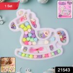 DIY Kids Creative Beads Jewellery Making Kit (1 Set) - Image 2
