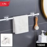 Multipurpose No-Drill Wall Mounted Adhesive Towel Rod Holder (1 Pc) - Image 2