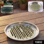 Round Metal Mosquito Coil Stand (1 Pc) - Image 2