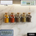 Wall-Mounted Adjustable Spice Rack Organizer (1 Pc) - Image 2