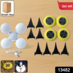 Solar Garden Decorative LED Ground Lights (2 Pc Set) - Image 2