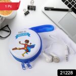 Kids Cartoon Superhero Earphone With Case (1 Pc Set) - Image 2