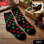 Stylish Polka Dot Socks for Men and Women (1 Set) - Image 2