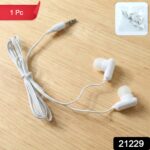 Classic Wired In-Ear Earphones with 3.5mm Audio Jack (1 Pc) - Image 2