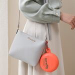 Plastic Round Multi-Purpose Empty Storage Box with Keychain (1 Pc) - Image 6