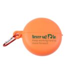 Plastic Round Multi-Purpose Empty Storage Box with Keychain (1 Pc) - Image 5