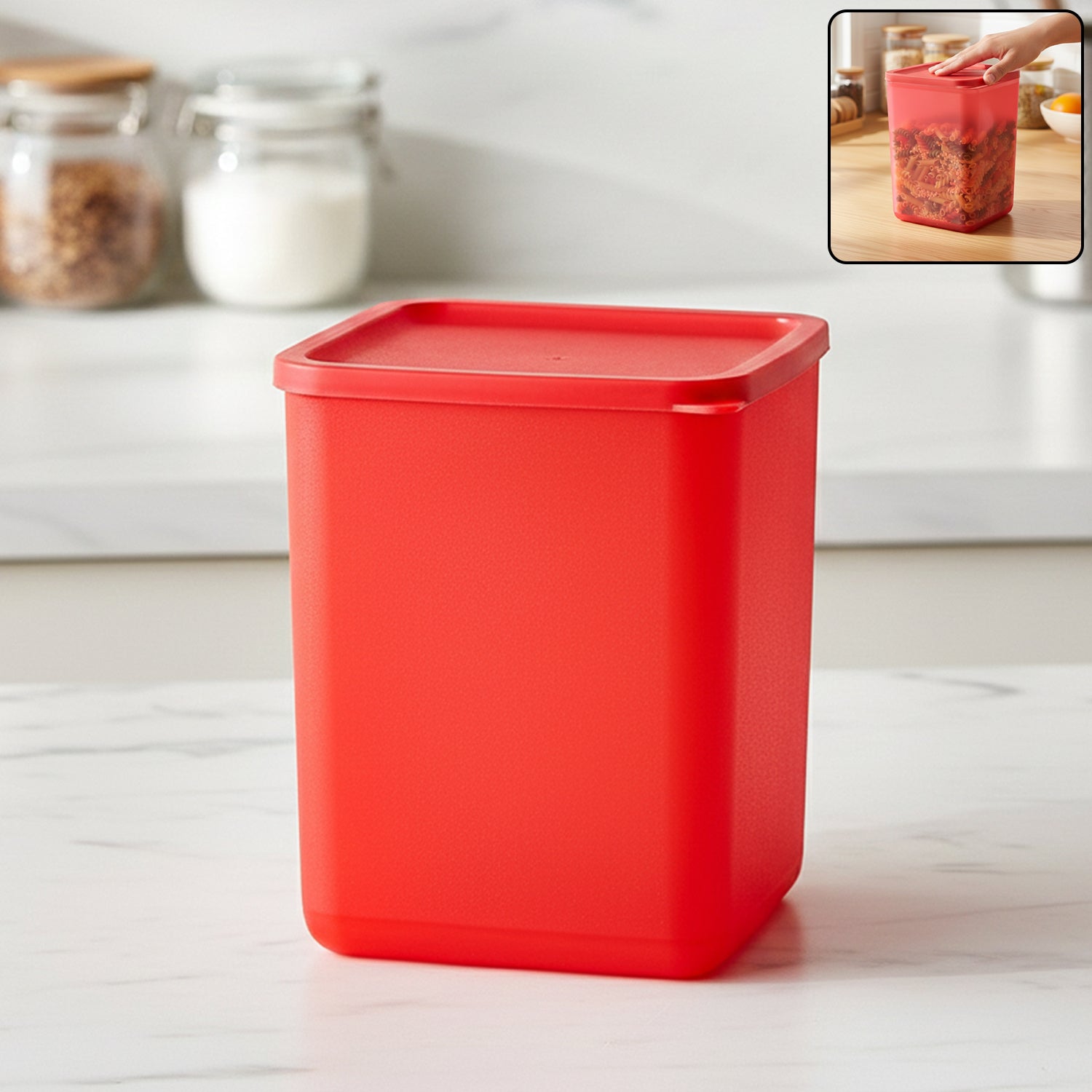 Matt finish multipurpose storage container