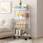 4 Layer Multipurpose Storage Trolley with Wheels - Image 7