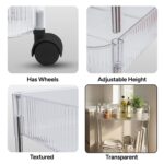 4 Layer Multipurpose Storage Trolley with Wheels - Image 4