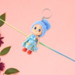 2-in-1 Kids Doll Bracelet Keychain – Stylish Soft Toy Bracelet & Bag Charm - Image 6