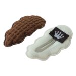 Premium Padded Cloud Shape Hair Clips Set (4 Pc) - Image 4