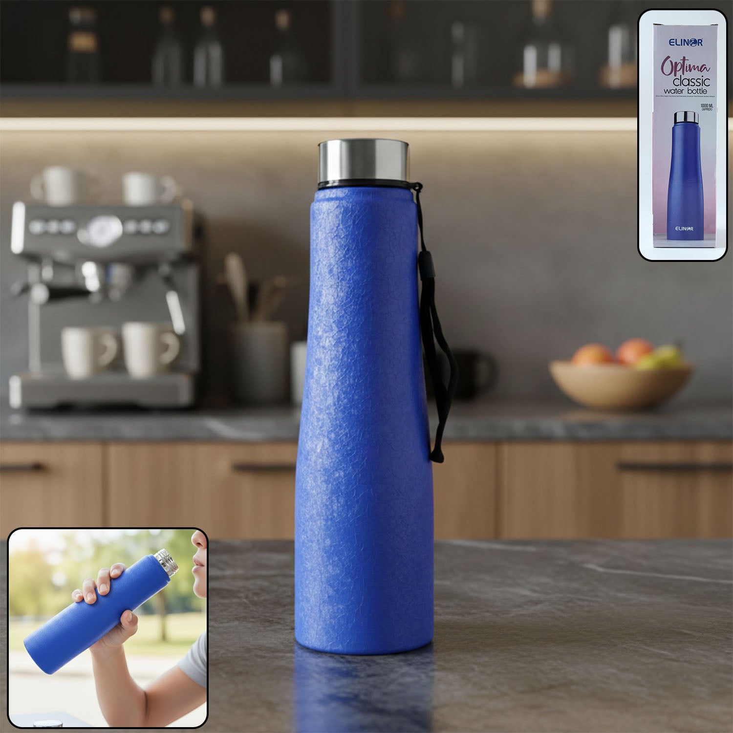 waterbottle01-WOKSU-01.jpg Classic Blue Stainless Steel Water Bottle 1000 ML