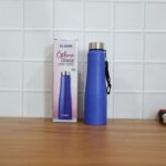 Classic Stainless Steel Water Bottle Blue Color (1000 ML, 1 Piece) - Image 8