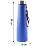 Classic Stainless Steel Water Bottle Blue Color (1000 ML, 1 Piece) - Image 6