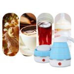 Silicone Foldable Collapsible Electric Water Kettle Camping Boiler - Image 7
