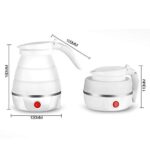 Silicone Foldable Collapsible Electric Water Kettle Camping Boiler - Image 8