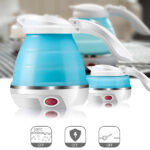Silicone Foldable Collapsible Electric Water Kettle Camping Boiler - Image 10