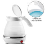 Silicone Foldable Collapsible Electric Water Kettle Camping Boiler - Image 6