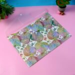 Printed A4 Document Folder – Leaf Design with Button Closure & Label Slot (1 Pc) - Image 6